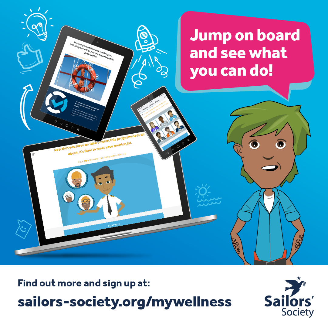 Sailors' Society's unique new wellness platform launches today